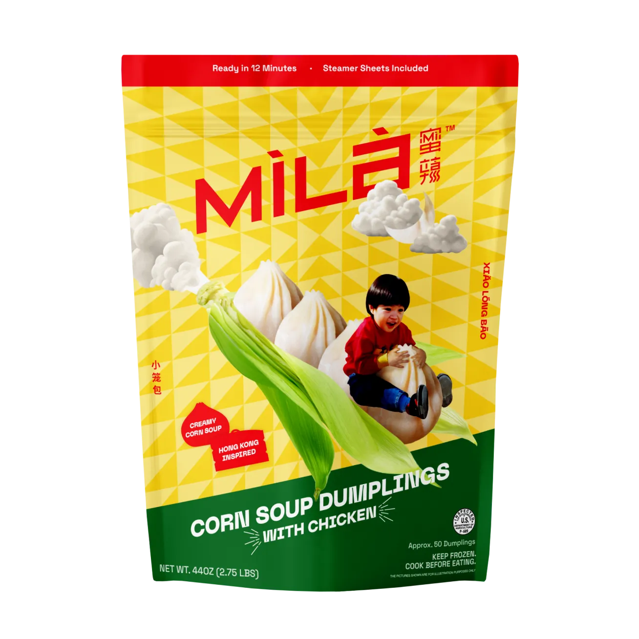 Creamy Corn Soup Dumplings (50 PC)