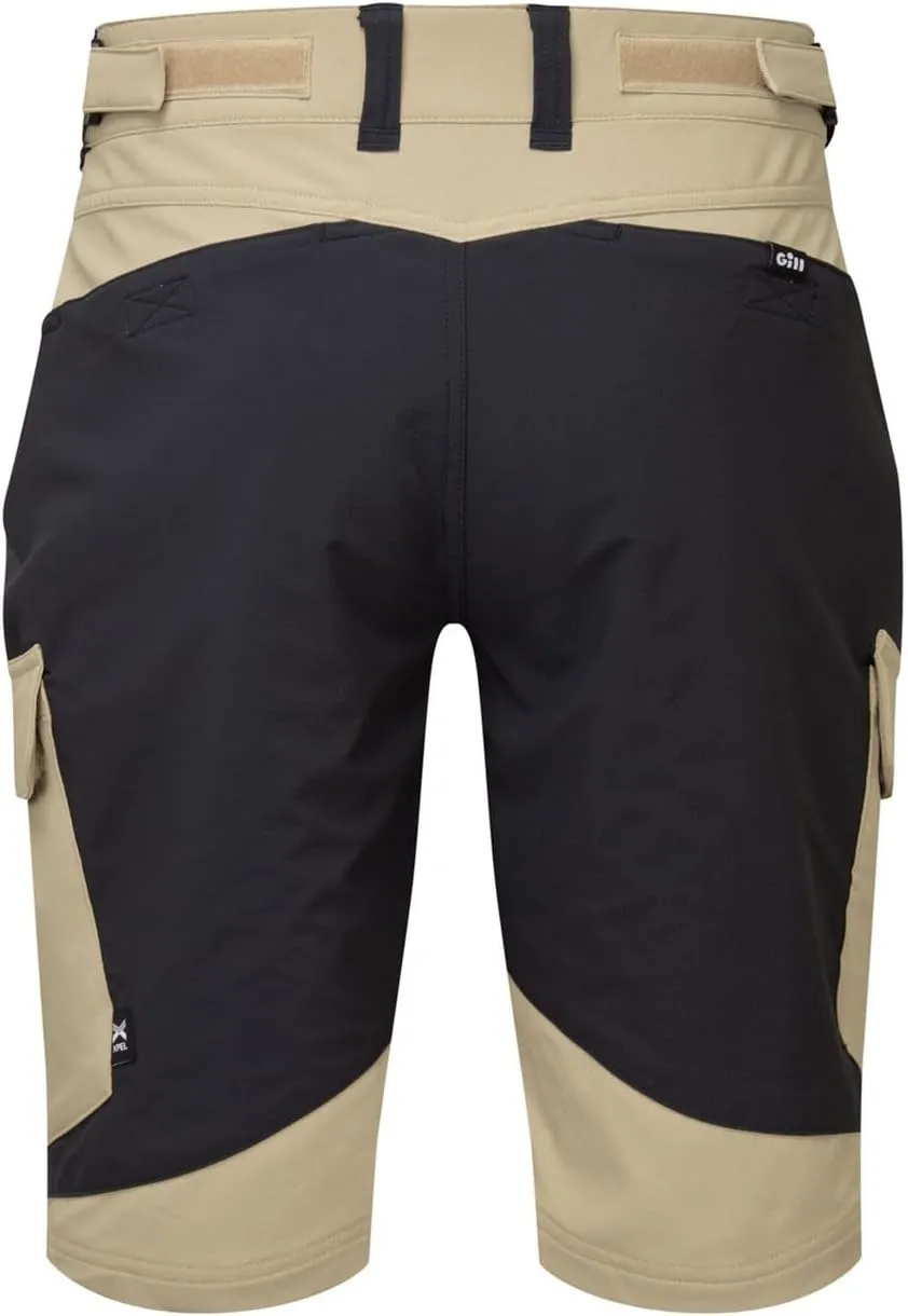 Gill Mens UV Tec Pro Shorts - 50  UV Sun Protection Water & Stain Repellent Ideal for Sailing Paddleboarding and Kayaking